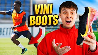 We bought the new VINI JR. soccer cleats!