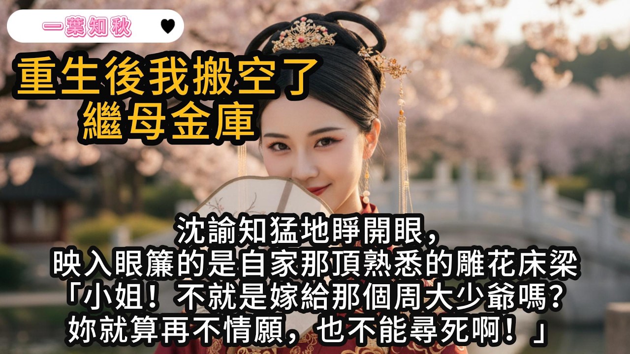 重生歸來，撕碎溫順假面，以現代商魂橫掃古代商界。原本以為嫁的是混世魔王，誰知「惡霸」竟是純情護妻狂魔？#古風小說 #一口氣看完 #小說#爽文 #重生