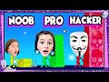 Schaffe ich noob vs pro vs hacker in der stack colors app  alles ava gaming