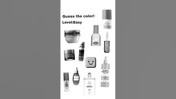 GUESS THE COLOR #skincare #preppyyyy #skincareroutine #ilovepreppy