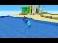 BOUW EEN GROOT STRAND OP SKYBLOCK - Minecraft Skyblock