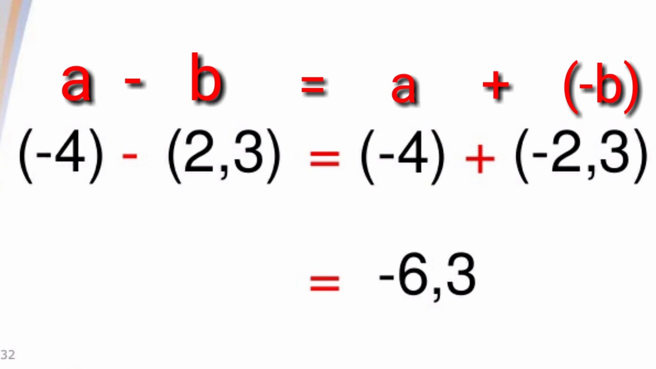 📚أجي تفهم   الأعداد العشرية النسبية