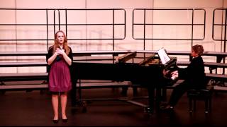 Nicole Rose Moran Das Veilchen Wolfgang Mozart - Eagan High School Choir Concert