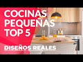 COCINAS PEQUEÑAS ¡Para cualquier piso!