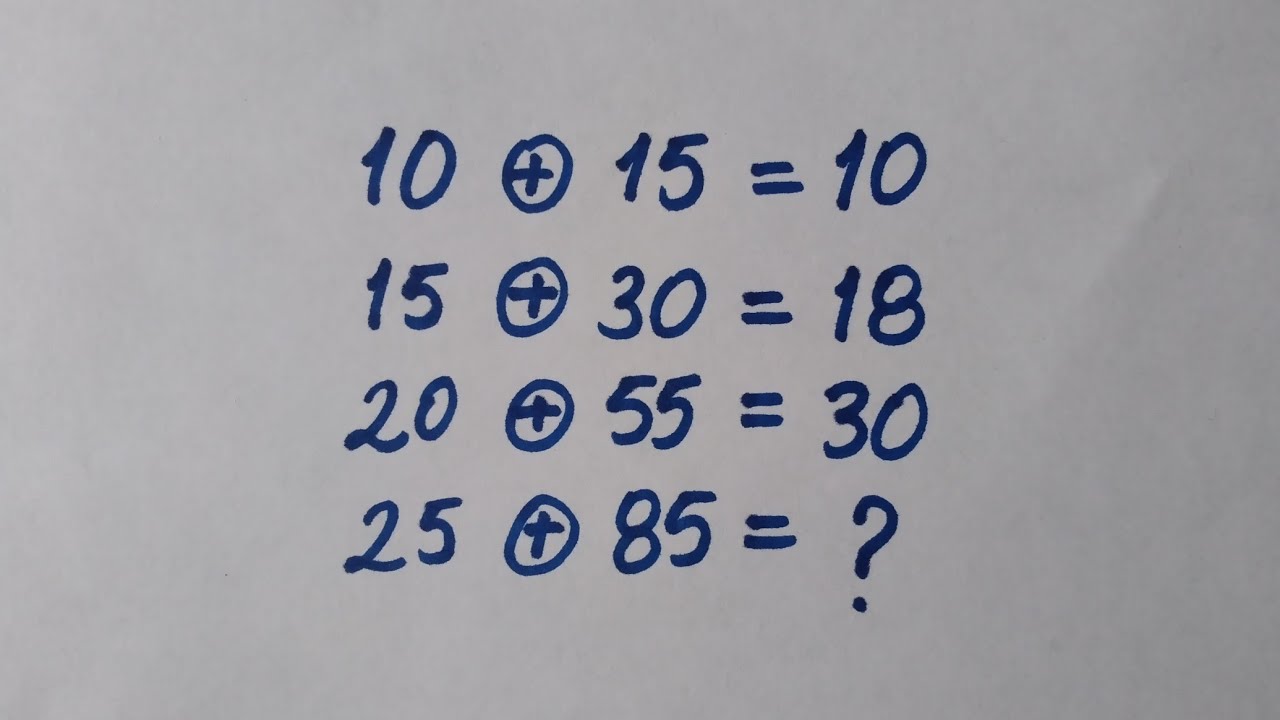 MATEMATİK BULMACASI (LET'S SOLVE MATH PUZZLE) 20.06.23