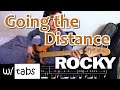 Rocky Soundtrack Going The Distance BASS COVER Tabs On Video Rocky Soundtrack Going The Distance BASS COVER Tabs On Video