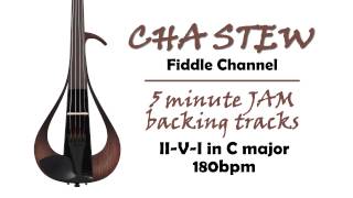 2-5-1 (II-V-I) C major 180bpm :: FIVE MINUTE JAM Gypsy Jazz Backing Track