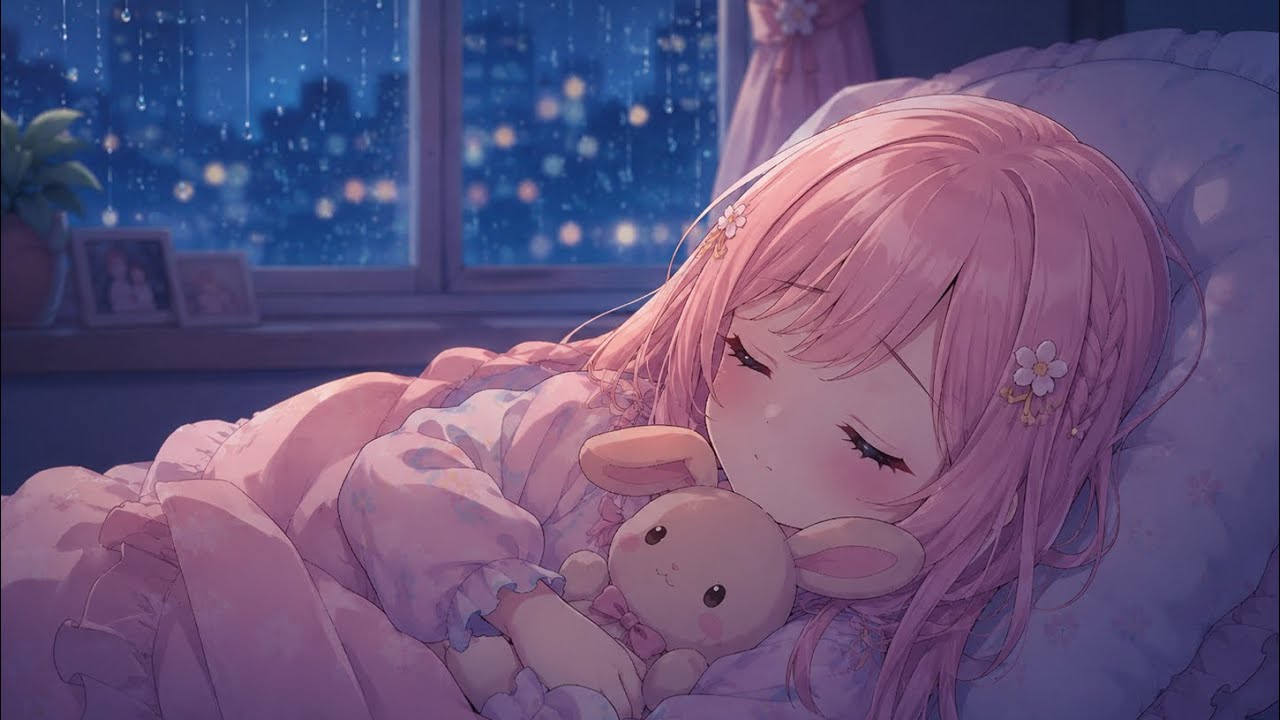 雨音のなかで☔🐰｜雨の夜に寄り添うAmbient Music - YouTube