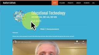 Radford Ed Tech Website Tour 2025