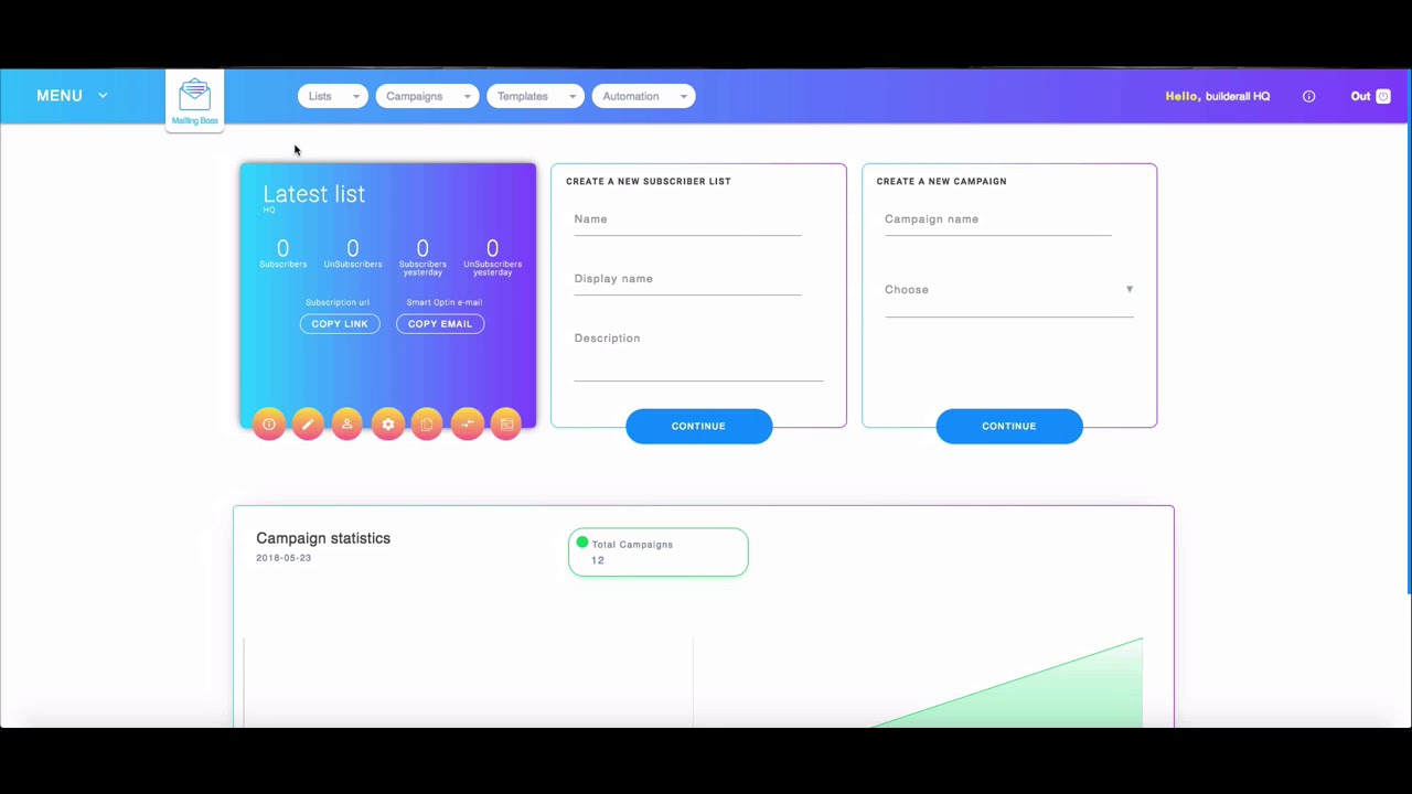 Builderall Ultimate Business Platform  10,000 Subscriber Professional Email Marketing Platform