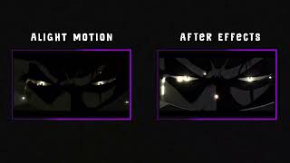 Alight Motion vs After Effects Remake Molob