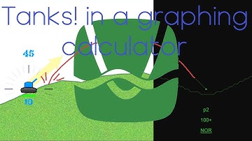 Tanks! in the Desmos graphing calculator
