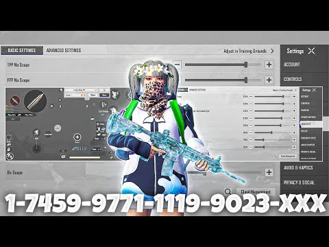 Bgmi Sensitivity Settings 🔥2026 Zero Recoil Sensitivity Code in Bgmi/Pubg | Bgmi 4.4 Sensitivity