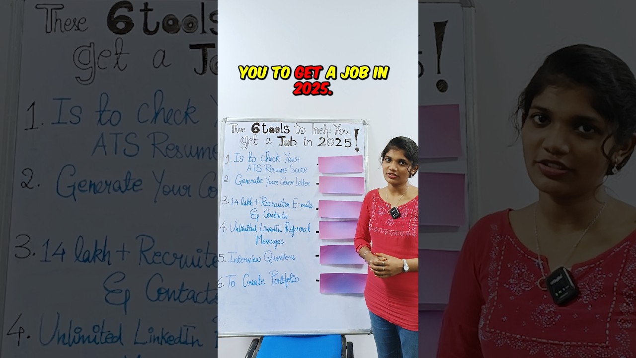 ULTIMATE Tools for job seekers !!