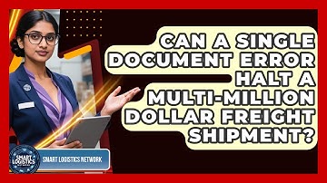 Can A Single Document Error Halt A Multi-Million Dollar Freight Shipment? - Smart Logistics Network