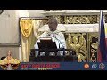 Father ciano ubod homily 457th fiesta seor santo nio novena mass january 12 2022