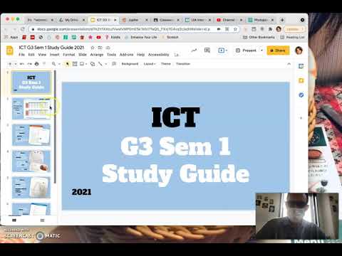 ICT G3 Sem1 Study Guide and Juno Pod tutorial