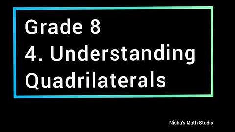 #svmvp | grade 8 | understanding quadrilaterals  | diagonals. Concave/convex polygons angle sum