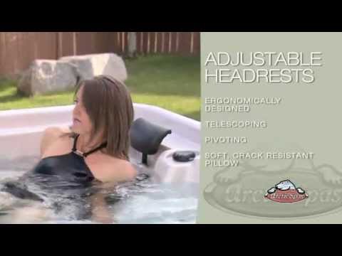 Adjustable Hot Tub Headrests | Artic Spas