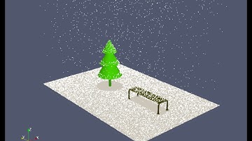 Snowfall simulation - OpenFOAM