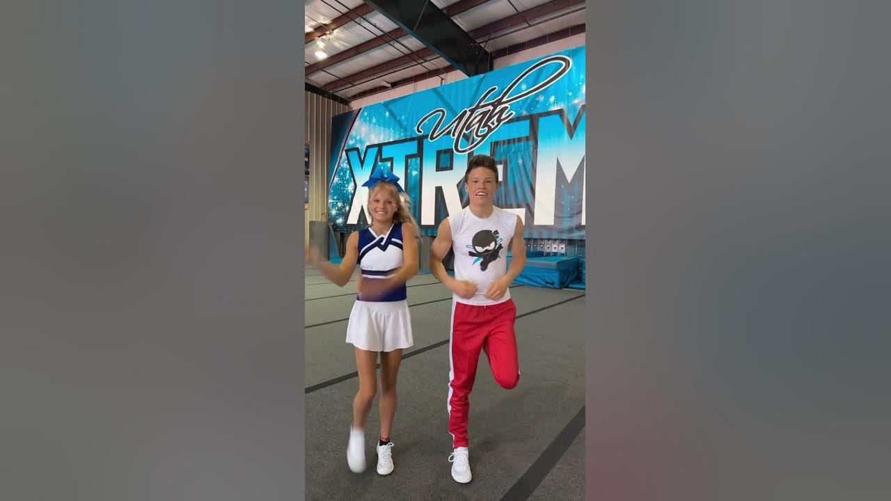 Go watch the new cheerleading video!!💜💜 #ninjakidztv #ninjafam #viral #explorepage #explore