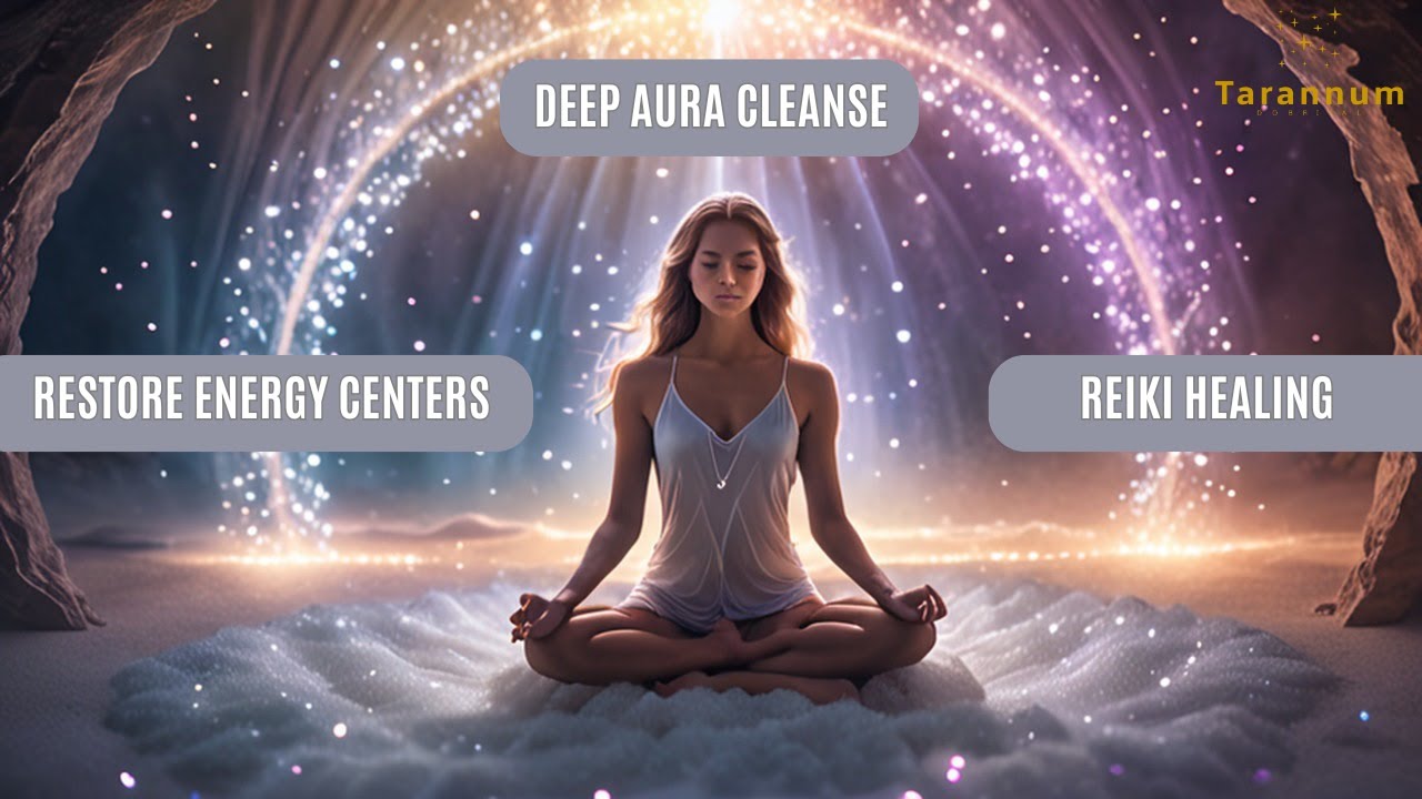 Deep Aura Cleanse: Restore Energy Centers | Reiki Healing (2024)! - YouTube