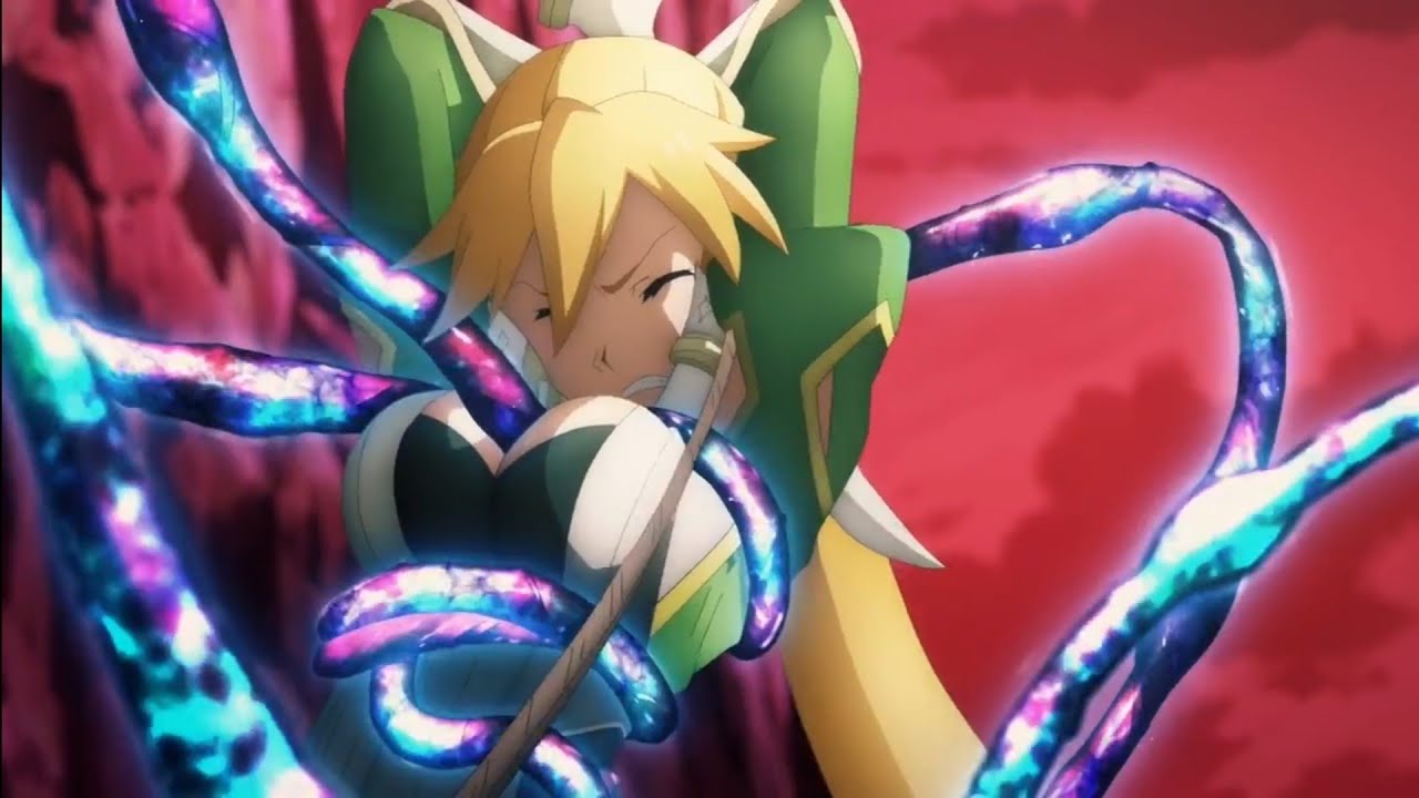 Tentacle Time with Leafa Ecchi anime Sword Art online YouTube