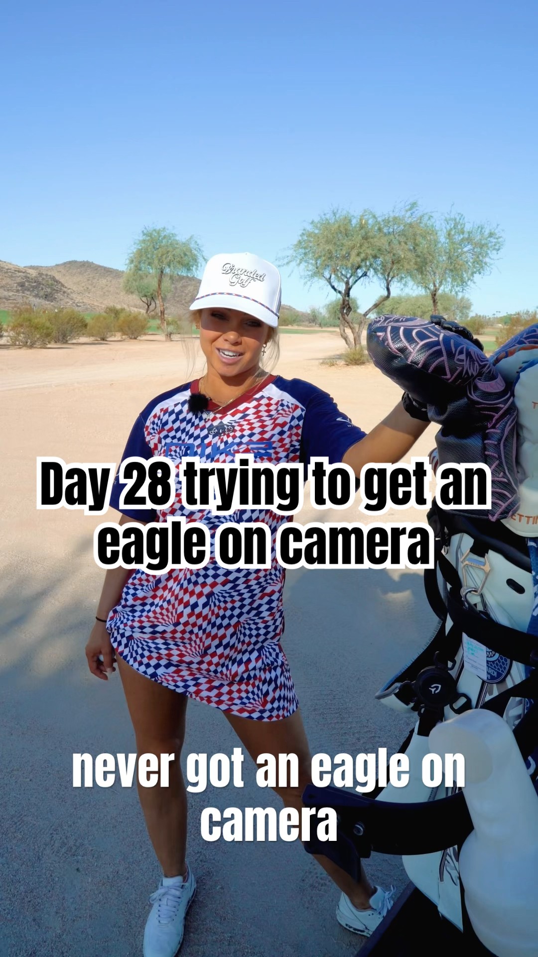 Day 28 trying to get an eagle on camera #golf