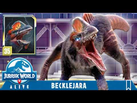 BECKLEJARA MAX LEVEL 35 (JURASSIC WORLD ALIVE)
