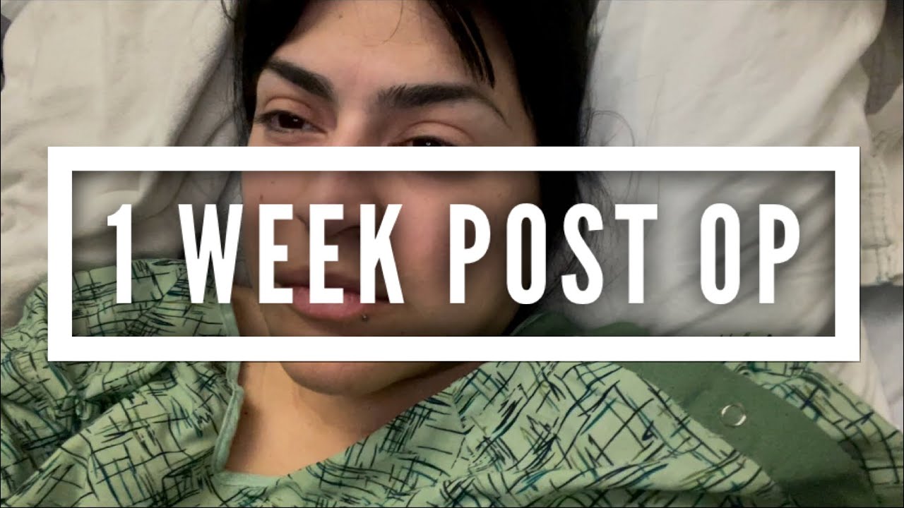 1 week post abdominal hysterectomy