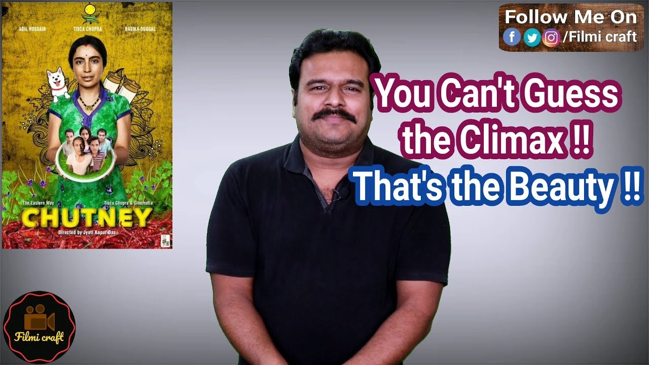 Chutney (2016) Bollywood Mystery Crime Thriller Short Film review in Tamil by Filmi craft Arun
