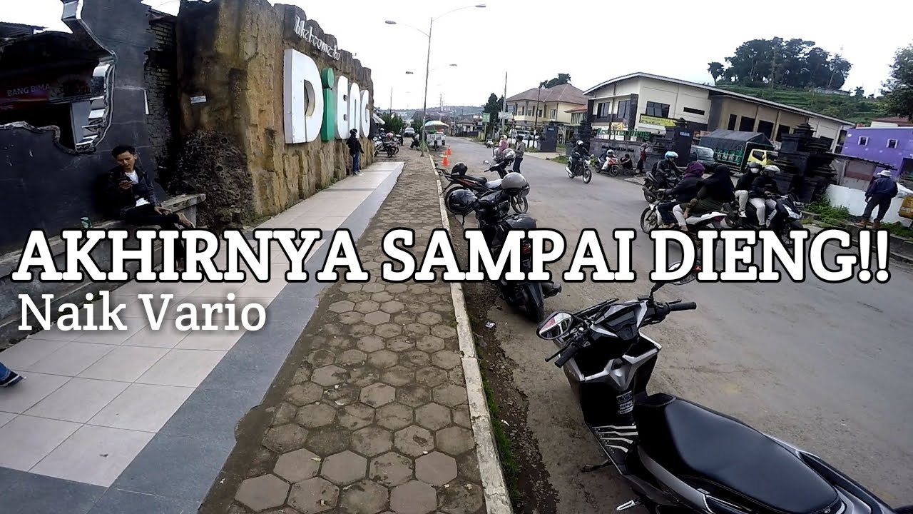Perjalan dari Purwokerto ke Dieng Wonosobo Pake Vario 150 | Part1