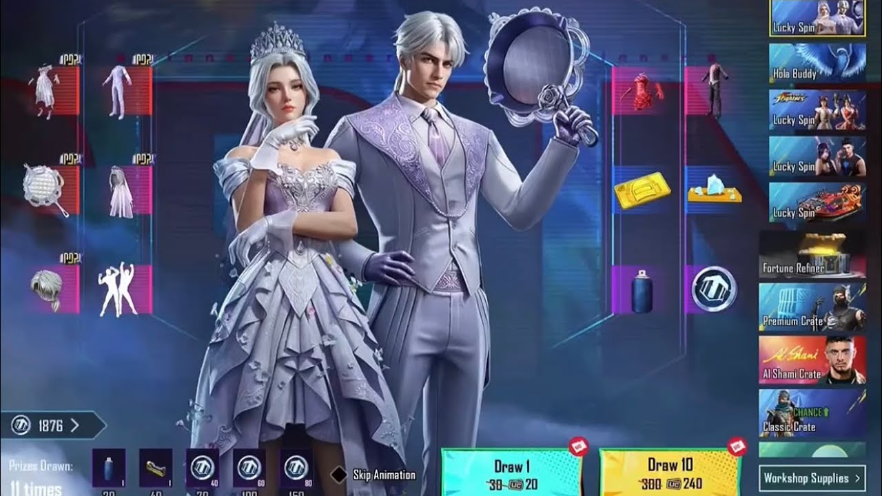 LUCKIEST SPIN🌹 ✨ NEW Debutante Set + Wedding Dress CRATE OPENING! ⚡️PUBG MOBILE 