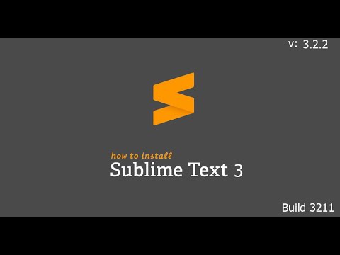 sublime text 3