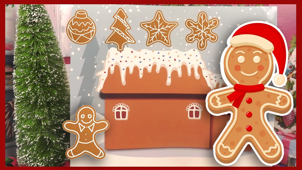 Noël 2024🎄🎅🏼 Maison Pain d’Epices Décoration Autocollants