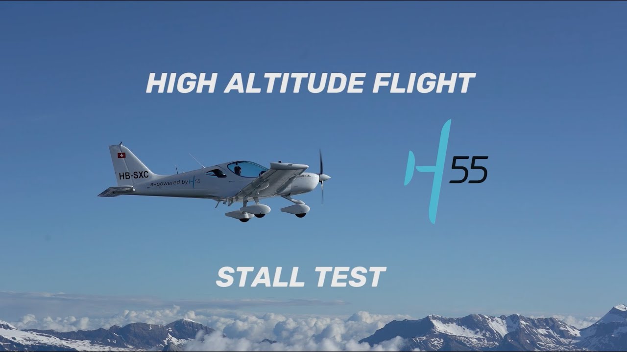 H55 The Future of Electric Aviation - Stall test - YouTube