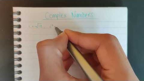 Edexcel A-Level Further Maths - Core Pure 1 - Complex Numbers