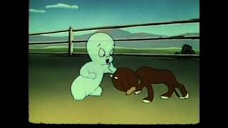 Classic Cartoon Casper the Friendly Ghost in Bull Fright