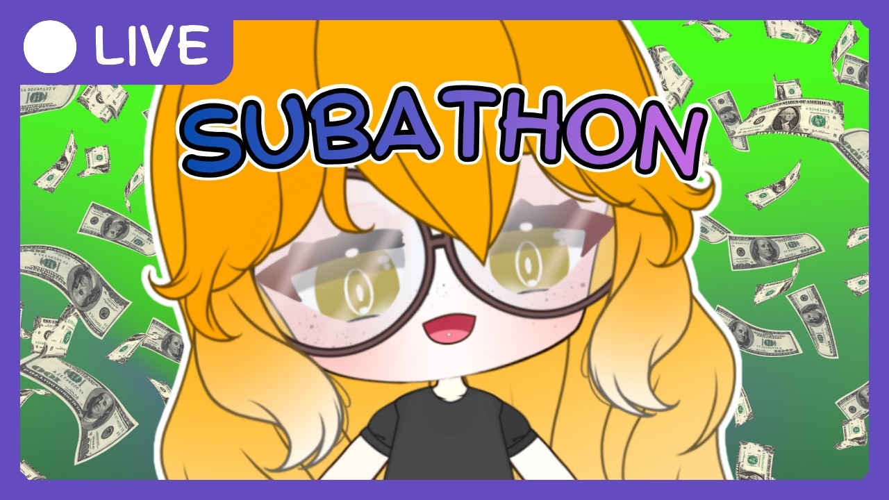 PRIMEIRA SUBATHON COM MODELO VTUBER!!  | SUBATHON DIA 1 - !pix