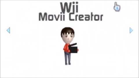 Unused Wii Channel - Wii Movii Creator