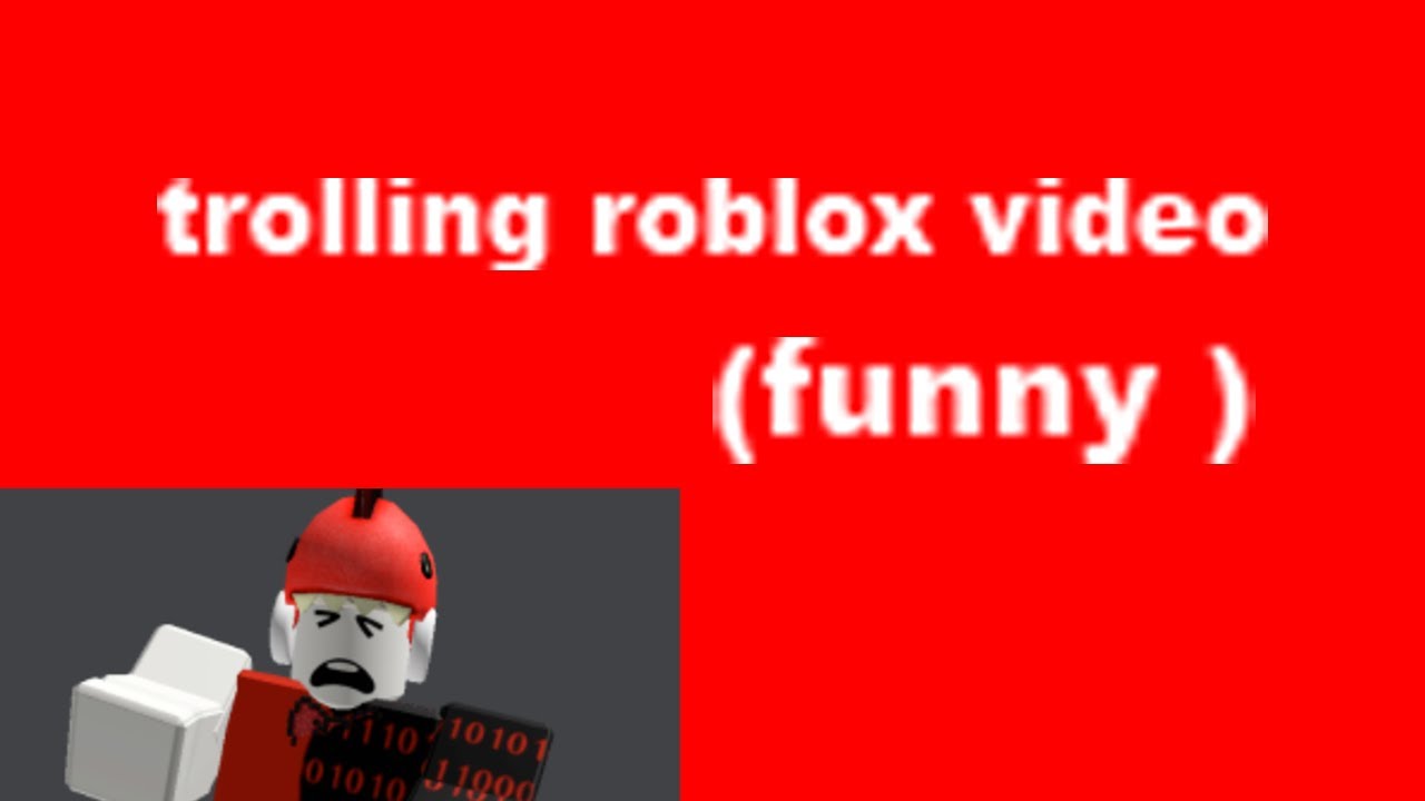 trolling noobs in roblox XD