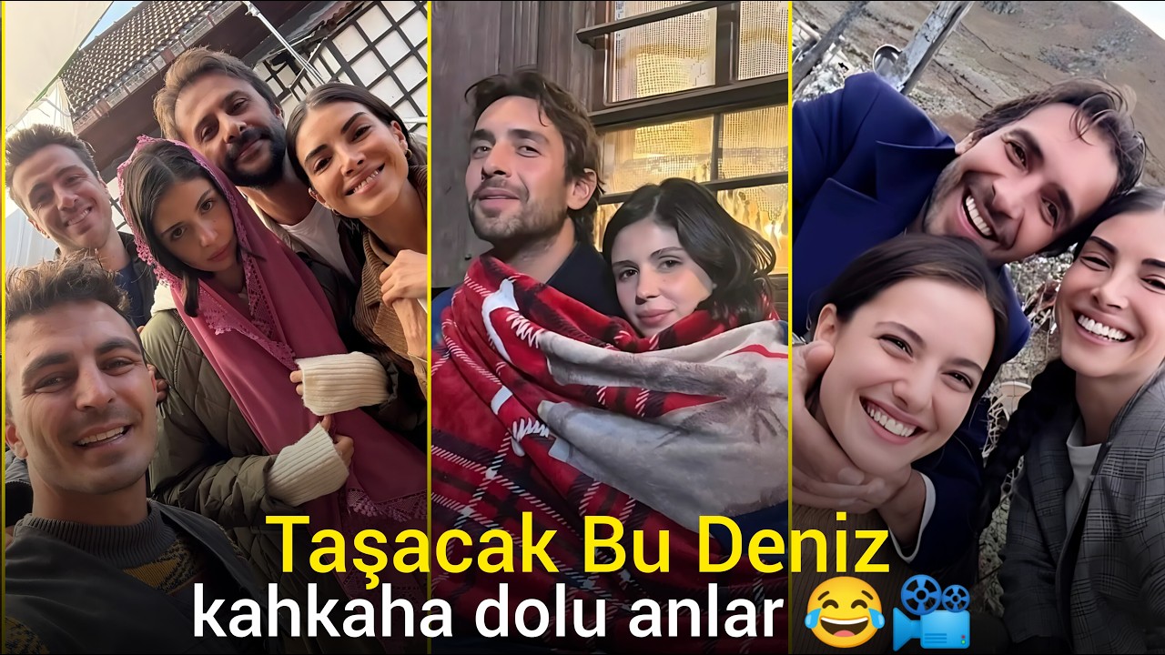 Taşacak Bu Deniz 10. Bölüm Setten Kahkaha Dolu Komik Anlar!”