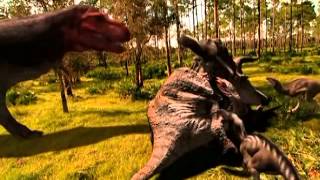 Tiranosaurus Rex consuming uno .