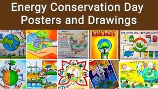 Energy Conservation Day Posters/Energy Conservation Day Drawings/Save Energy Poster