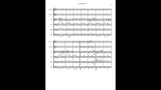 March' from Second Suite in F by Gustav Holst (arranged for Brass