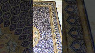 ZQG409 6X9ft dome design silk perisan handwoven rug 6x9