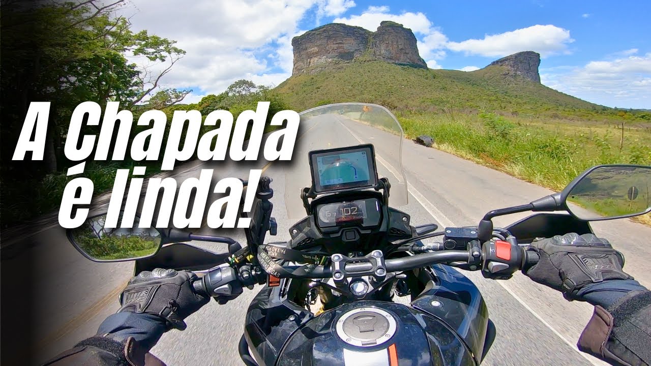 Ep 2. Viagem de CB500X para CHAPADA DIAMANTINA | Morro do Pai Inácio e Poço Azul