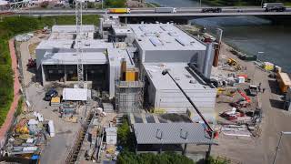 Construction Dune Nouvelle Unité De Lusine Uvelia À Herstal Be