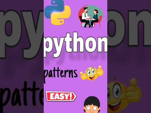 Patterns using python