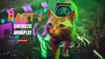 Stray  Gameplay Walkthrough PART 1 [4k 60fps] - NO Commentary